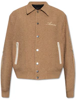 AMIRI Printed Letter Long-Sleeve Jacket SS22MOS003281TANSLUB AMIRI Printed Letter Long-Sleeve Jacket SS22MOS003281TANSLUB