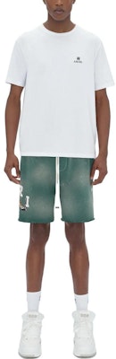 AMIRI 復古虎紋標誌抽繩短褲 綠色 男款。 PF23MJP003-310 Lookbook AMIRI 復古虎紋標誌抽繩短褲 綠色 男款。 PF23MJP003-310