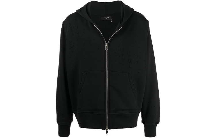 AMIRI Shotgun Zip Hoodie Jacket Black W0M02722TE-BLK