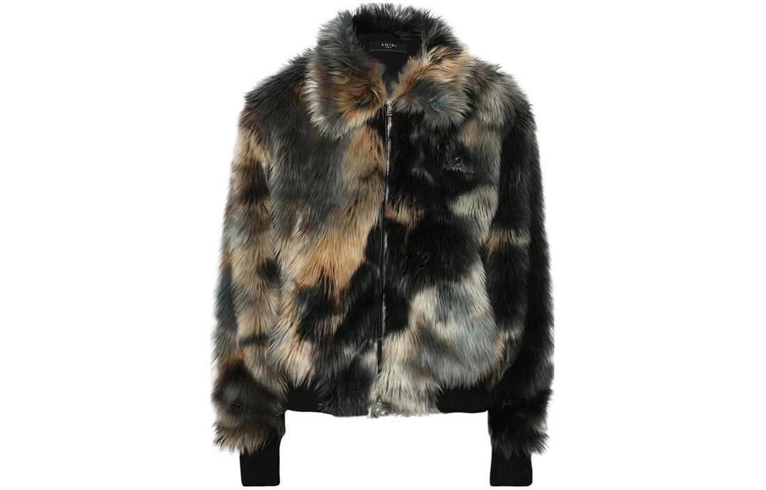 AMIRI Slim Fit Zip-Up Jacket Black AW23MOS096-582