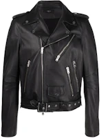 AMIRI Solid Color Logo Embroidered Jacket Black Mens PS22MLJ033-001 AMIRI Solid Color Logo Embroidered Jacket Black Mens PS22MLJ033-001