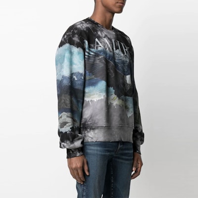 AMIRI SS21 黑色連帽衫 鷹標誌印花 MJGC005-001 Purchase AMIRI SS21 黑色連帽衫 鷹標誌印花 MJGC005-001