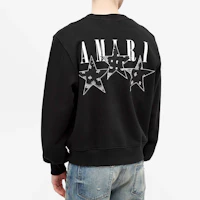 Purchase AMIRI SS21 黑色星星長袖圓領衛衣 MJGC003-001