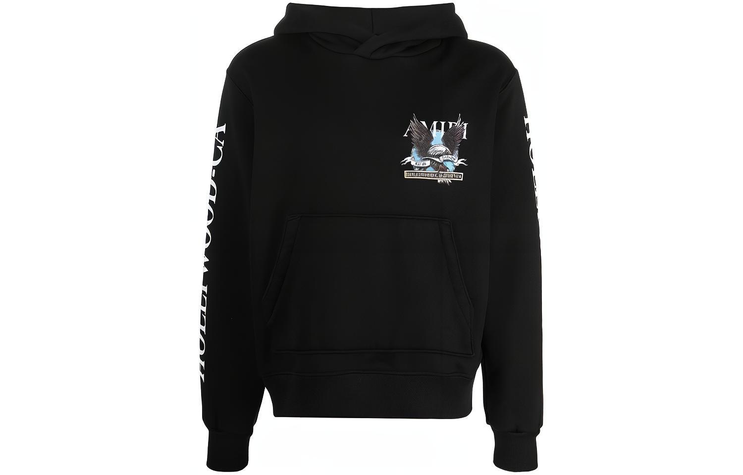 AMIRI SS21 Graphic Print Hoodie Black () MJGH005-001