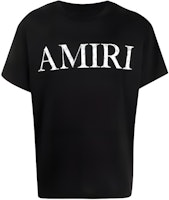 AMIRI SS21 Logo Print Cotton Short-Sleeve T-Shirt Black MJLT002-001 AMIRI SS21 Logo Print Cotton Short-Sleeve T-Shirt Black MJLT002-001