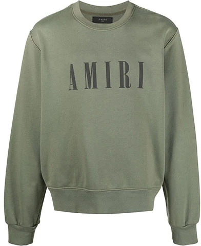 amiri-ss-21-logo-print-crewneck-sweatshirt-green-mjlc-001-militarygreen