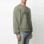 Lookbook AMIRI SS21 Logo Print Crewneck Sweatshirt Green MJLC001-MILITARYGREEN