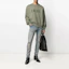Purchase AMIRI SS21 Logo Print Crewneck Sweatshirt Green MJLC001-MILITARYGREEN