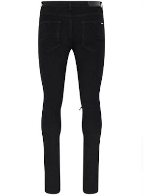 AMIRI SS21 MX1 スキニー ブラック メンズ ジーンズ ディストレスト. MDS005-001 Lookbook AMIRI SS21 MX1 スキニー ブラック メンズ ジーンズ ディストレスト. MDS005-001