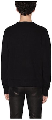 AMIRI SS22 黑色羊絨針織衫 賈卡標誌設計 PS22MKL034 Lookbook AMIRI SS22 黑色羊絨針織衫 賈卡標誌設計 PS22MKL034