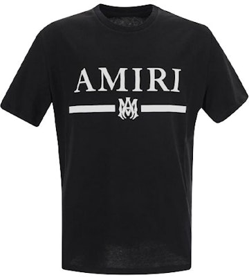 AMIRI SS22 黑色棉質Logo印花圓領T恤。 SS22MJL004-001 Buy AMIRI SS22 黑色棉質Logo印花圓領T恤。 SS22MJL004-001