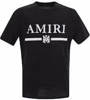 Order AMIRI SS22 黑色棉質Logo印花圓領T恤。 SS22MJL004-001