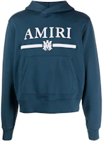Order AMIRI SS22 標誌印花連帽衫(青綠色)。 MJL012-433