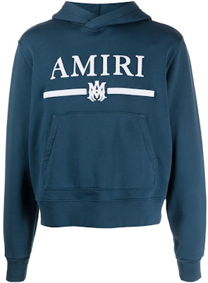 AMIRI SS22 標誌印花連帽衫(青綠色)。 MJL012-433 Order AMIRI SS22 標誌印花連帽衫(青綠色)。 MJL012-433