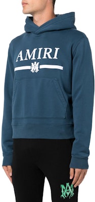 AMIRI SS22 標誌印花連帽衫(青綠色)。 MJL012-433 Purchase AMIRI SS22 標誌印花連帽衫(青綠色)。 MJL012-433