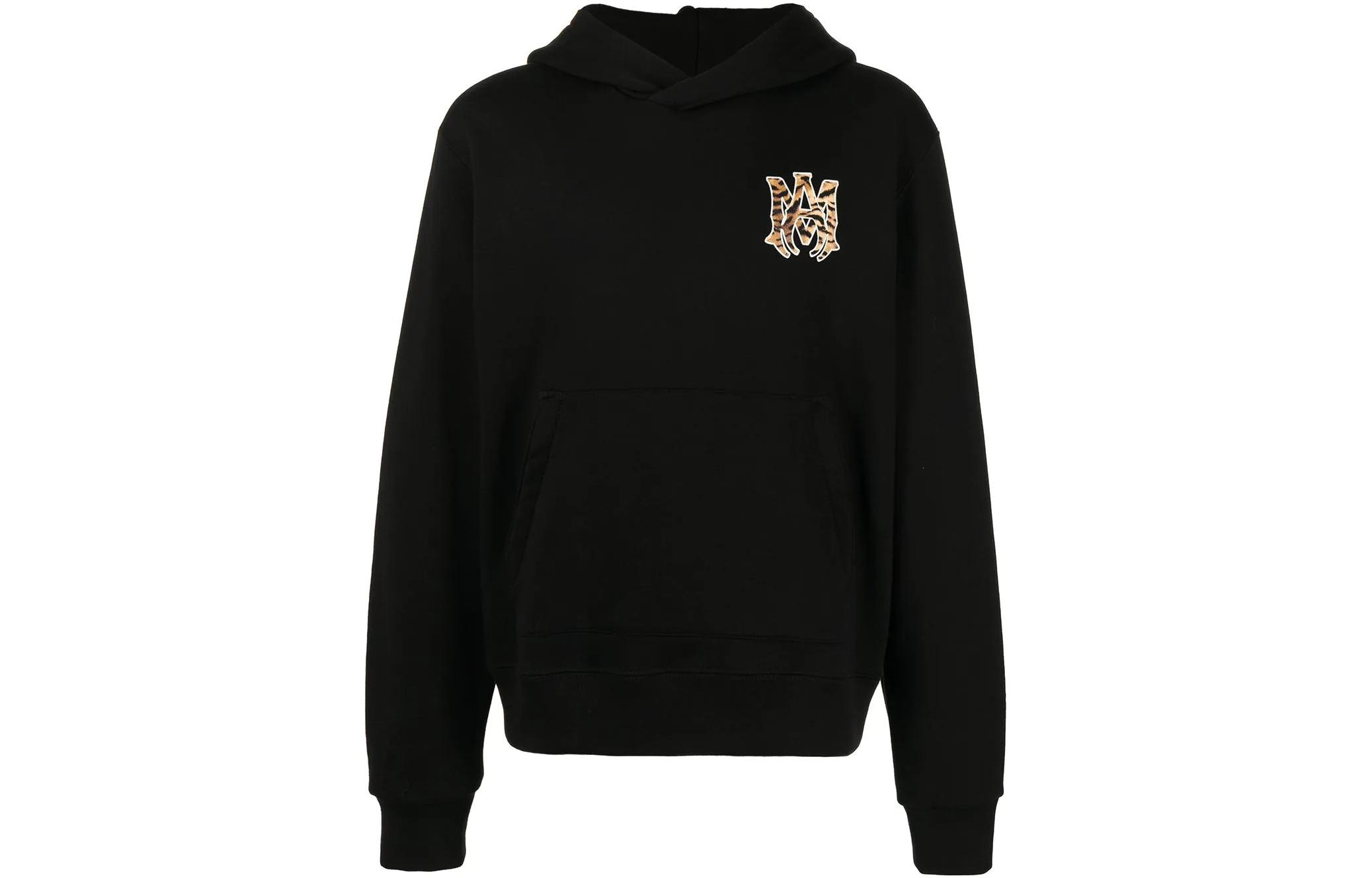 AMIRI SS22 Black Printed Pattern Hoodie PS22MJG0621001