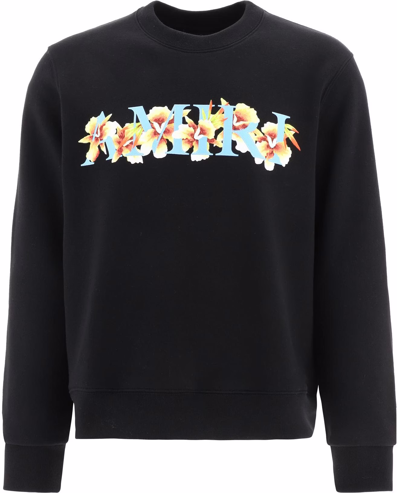amiri-ss-22-floral-logo-print-long-sleeve-sweatshirt-black-ss-22-mjl-034-001