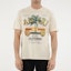 Shop AMIRI SS22 字母印花米色短袖上衣 男款 SS22MJG006209