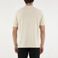 Purchase AMIRI SS22 字母印花米色短袖上衣 男款 SS22MJG006209