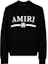 Buy アミリ SS22 ロゴプリント クルーネックプルオーバースウェット メンズ ブラック SS22MJL011-001