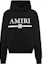 Order AMIRI SS22 Solid Logo Hoodie Black Cotton Sweatshirt PF22MJH022F001