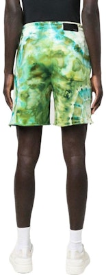 AMIRI SS22 綠色漸層抽繩印花短褲 男裝. SS22MJL025310 Shop AMIRI SS22 綠色漸層抽繩印花短褲 男裝. SS22MJL025310