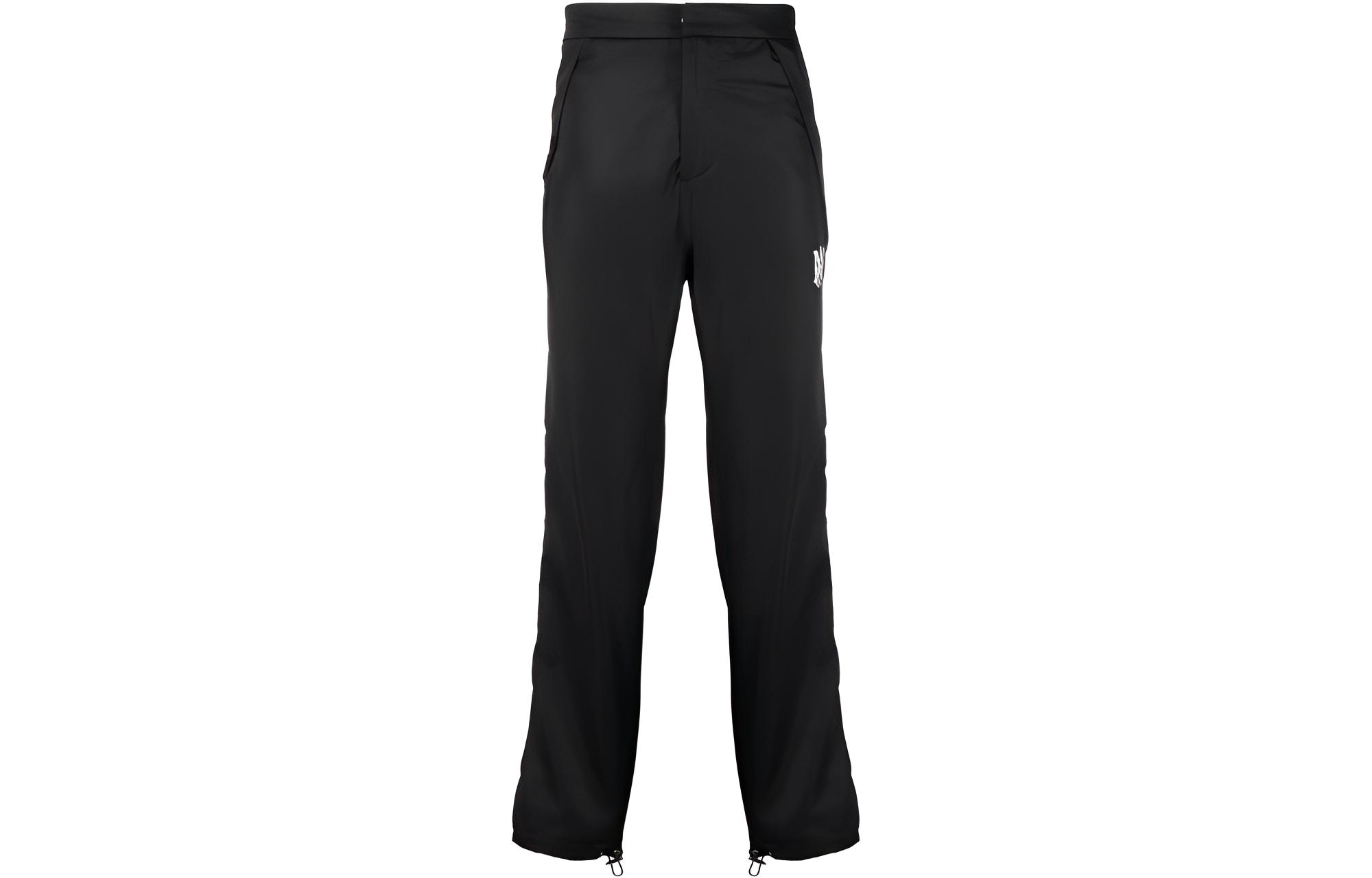 AMIRI SS23  Black Logo Print Straight-Leg Casual Pants PS23MAW026-001