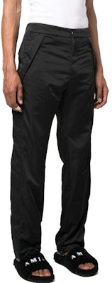 AMIRI SS23 Celana Panjang Santai Hitam Logo Print Straight-Leg PS23MAW026-001 Shop AMIRI SS23 Celana Panjang Santai Hitam Logo Print Straight-Leg PS23MAW026-001