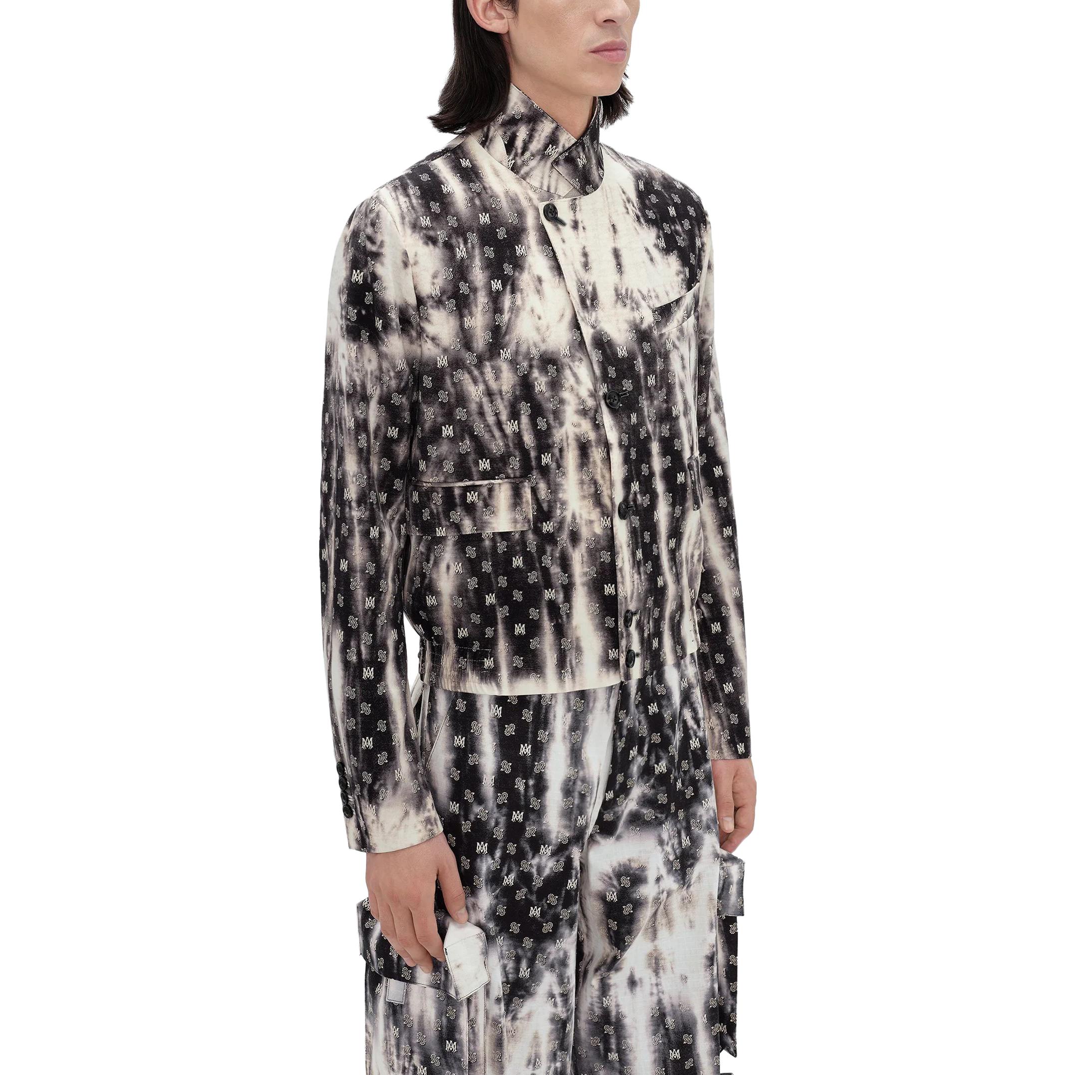 Purchase AMIRI SS23 黑色圖案印花翻領夾克. PF23MJF012-001