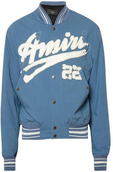 amiri-ss-23-casual-letter-print-long-sleeve-button-up-jacket-blue-ss-23-mos-034-369