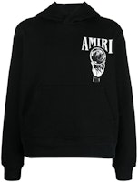 AMIRI SS23 Logo Print Hoodie - Black. PS23MJG005-001 AMIRI SS23 Logo Print Hoodie - Black. PS23MJG005-001