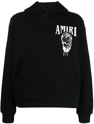 AMIRI SS23 標誌印花連帽衫 - 黑色 PS23MJG005-001 Order AMIRI SS23 標誌印花連帽衫 - 黑色 PS23MJG005-001