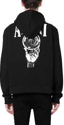AMIRI SS23 標誌印花連帽衫 - 黑色 PS23MJG005-001 Shop AMIRI SS23 標誌印花連帽衫 - 黑色 PS23MJG005-001