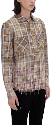 AMIRI SS23 修身款長袖襯衫 浅卡其色 PF23MSL011-210 Lookbook AMIRI SS23 修身款長袖襯衫 浅卡其色 PF23MSL011-210