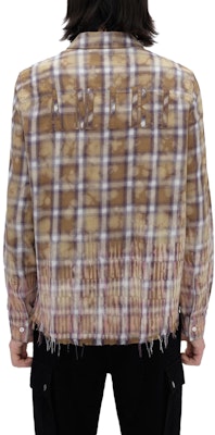 AMIRI SS23 修身款長袖襯衫 浅卡其色 PF23MSL011-210 Shop AMIRI SS23 修身款長袖襯衫 浅卡其色 PF23MSL011-210