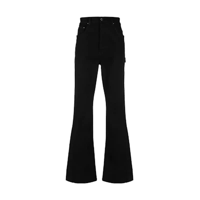 AMIRI SS23 Men’s Black Mid-Rise Flared Jeans. PS23MDF001-018