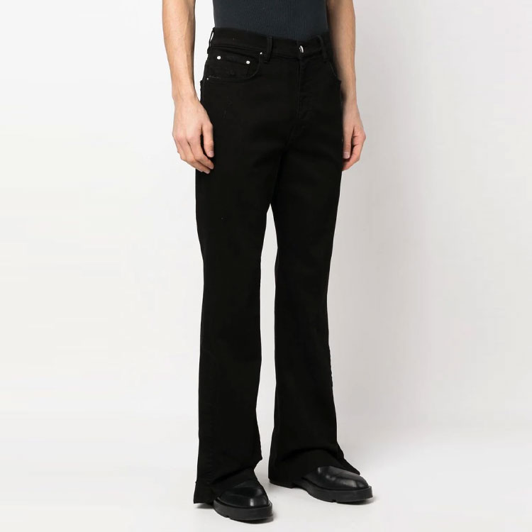 AMIRI SS23 Men’s Black Mid-Rise Flared Jeans. PS23MDF001-018 圖 5
