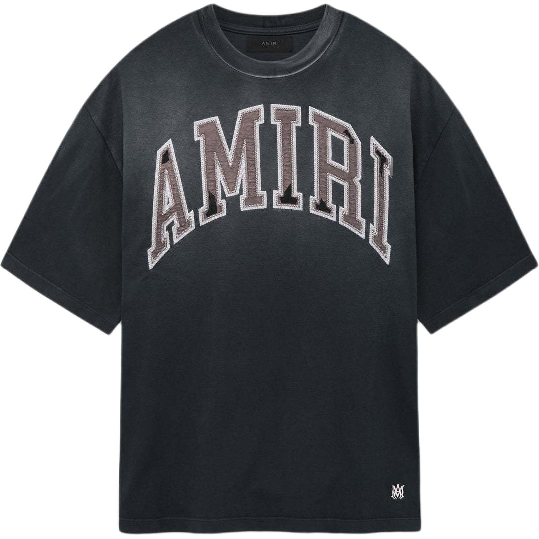 Order AMIRI SS24 黑色圆领短袖图案标志T恤 休闲版型 AMJYTE1052-001