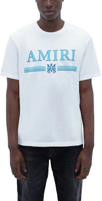 AMIRI SS24 Ma Bar 白色刺繡標誌短袖T恤 圓領T-shirt。 PS24MJL007-100 Lookbook AMIRI SS24 Ma Bar 白色刺繡標誌短袖T恤 圓領T-shirt。 PS24MJL007-100