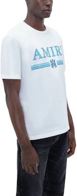 AMIRI SS24 Ma Bar 白色刺繡標誌短袖T恤 圓領T-shirt。 PS24MJL007-100 Purchase AMIRI SS24 Ma Bar 白色刺繡標誌短袖T恤 圓領T-shirt。 PS24MJL007-100