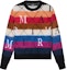 Buy AMIRI 條紋字母 Mohair 羊毛衫 圓領毛衣. PS23MKL010-900