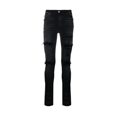 AMIRI Trasher Plus Distressed Multi-Pocket Skinny Jeans Men’s Black XMD005-023