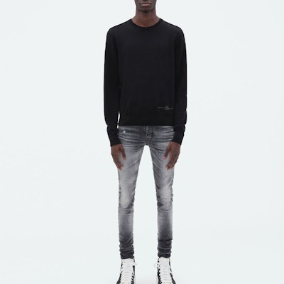 AMIRI ウォッシュド スリムフィット ジーンズ AW23MDS001-516 Lookbook AMIRI ウォッシュド スリムフィット ジーンズ AW23MDS001-516