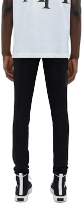 AMIRI 蜡标破洞修身牛仔裤 黑色 AMDNSY1010-001 Lookbook AMIRI 蜡标破洞修身牛仔裤 黑色 AMDNSY1010-001