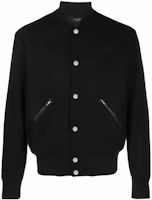 AMIRI x Browns FW23 Wool Logo Embroidered Bomber Jacket Unisex Black AW23MOS098 AMIRI x Browns FW23 Wool Logo Embroidered Bomber Jacket Unisex Black AW23MOS098