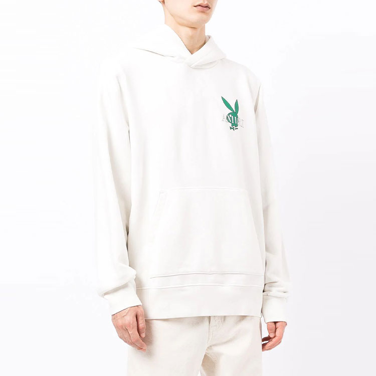 Purchase アミリ x プレイボーイ コットンロゴフーディプルオーバー ホワイト. MJGH017-128