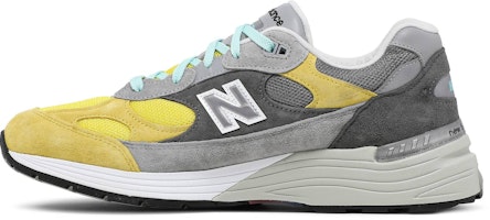 Amoeba Music x Nice Kicks x New Balance 992 Made in USA 'Kelabu Kuning' M992NK1 Lookbook Amoeba Music x Nice Kicks x New Balance 992 Made in USA 'Kelabu Kuning' M992NK1