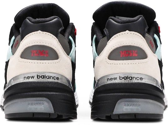 Amoeba Music x Nice Kicks x New Balance 992 Made in USA 'Teal Black' M992NK2 Details for Amoeba Music x Nice Kicks x New Balance 992 Made in USA 'Teal Black' M992NK2