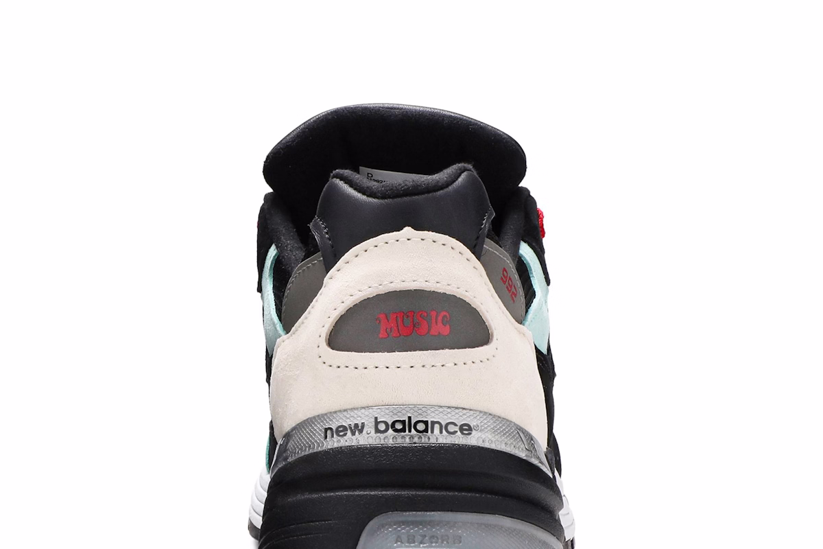 Amoeba Music x Nice Kicks x New Balance 992 Made in USA 'Teal Black'