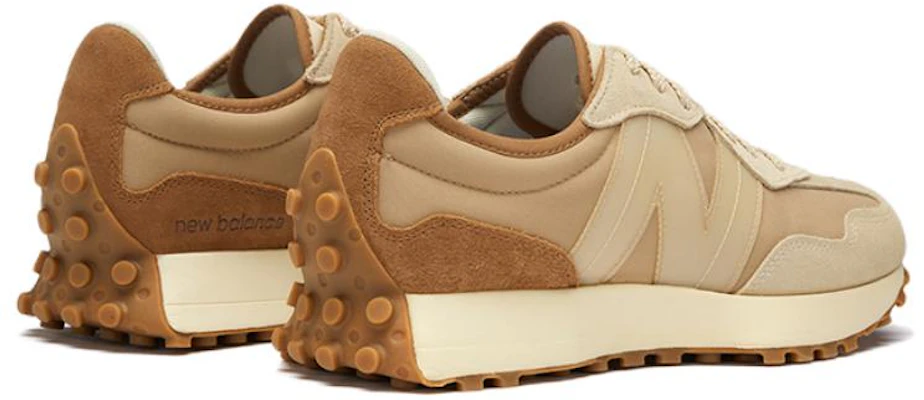 ANB Brand x New Balance 327 ''Beige Gum'' Sneakers MS327AAN Details for ANB Brand x New Balance 327 ''Beige Gum'' Sneakers MS327AAN